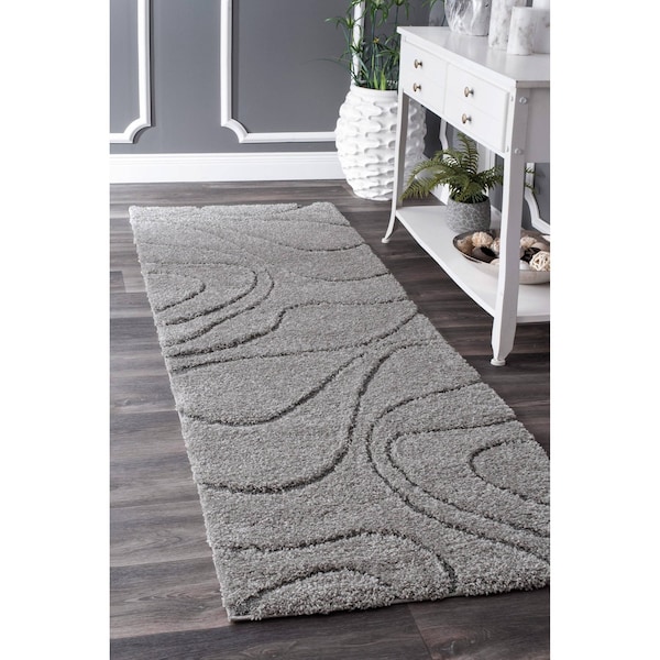 Nuloom Carolyn Modern Shag Area Rug 2ft 8in x 8ft OZSG08C-2808 - main